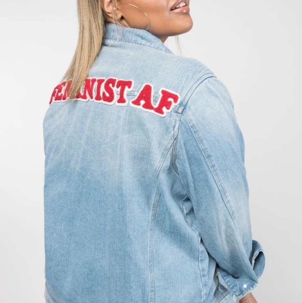 Denim Jacket Feminist AF